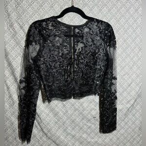 Fashion Nova See-Through Shirt